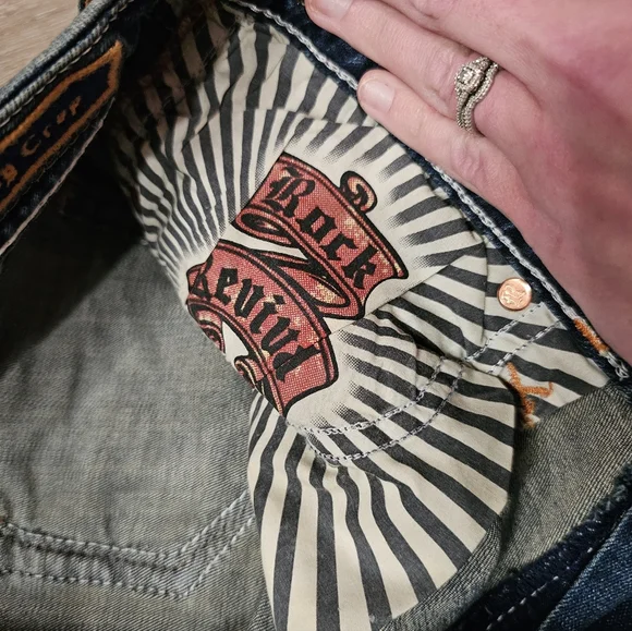 Rock Revival Clair Crop Size 32 - Picture 13 of 16